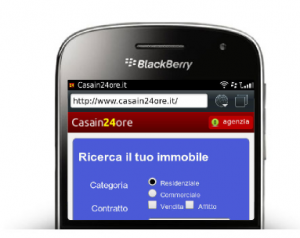 Web app on BlackBerry